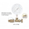 RUBINETTI DI INTERVENTO PER MANOMETRO 5/16 X 1/8 NPT